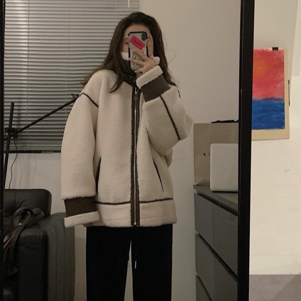 Shearling coat